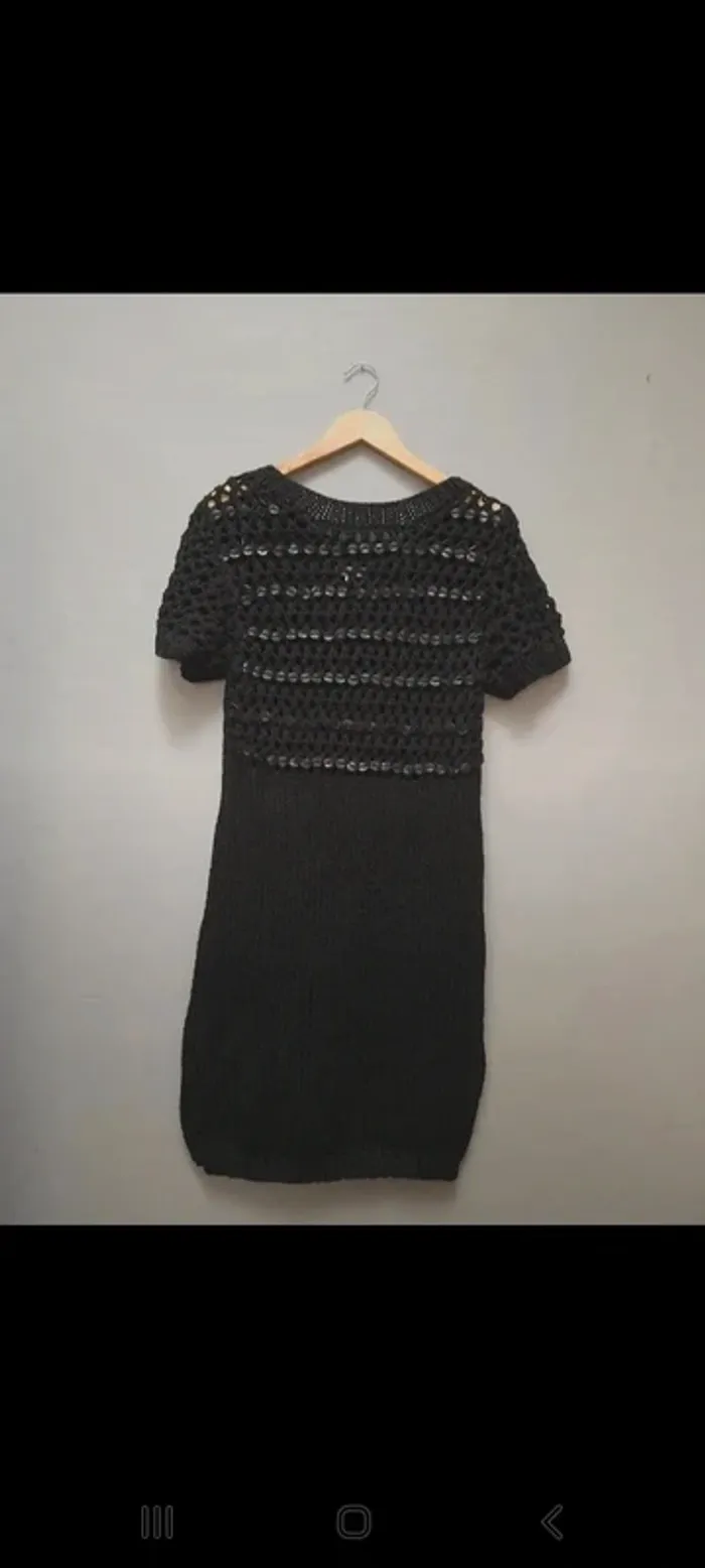 Robe pull grosse maille - photo numéro 2