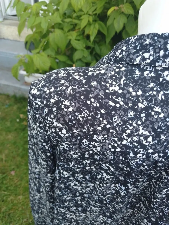 Chemisier fluide taille 44 - Gémo - 100% polyester - photo numéro 6