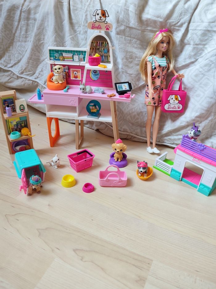 Barbie et ses animaux