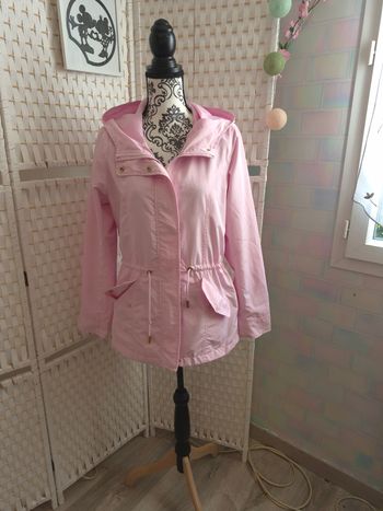 Jolie veste mi-saison rose poudré ONLY femme TM / 38