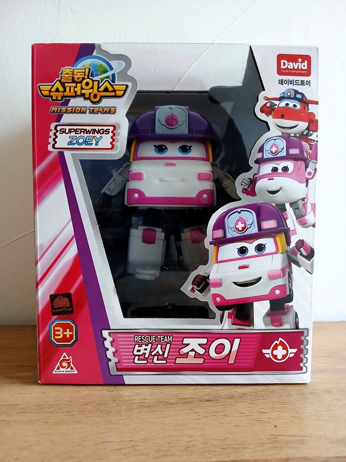 Figurine Super Wings Zoey Mission Teams