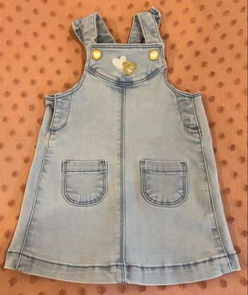 Robe en jeans 6 mois