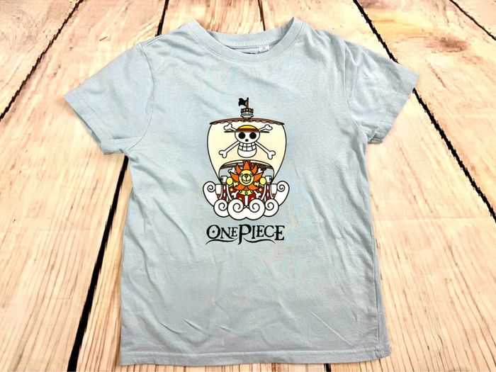 T-shirt été garçon manches courtes One Piece 8 ans - photo numéro 2