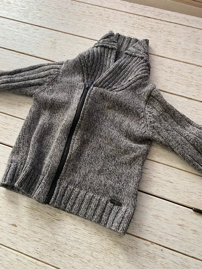 Gilet pull chaud bébé garçon 3 ans