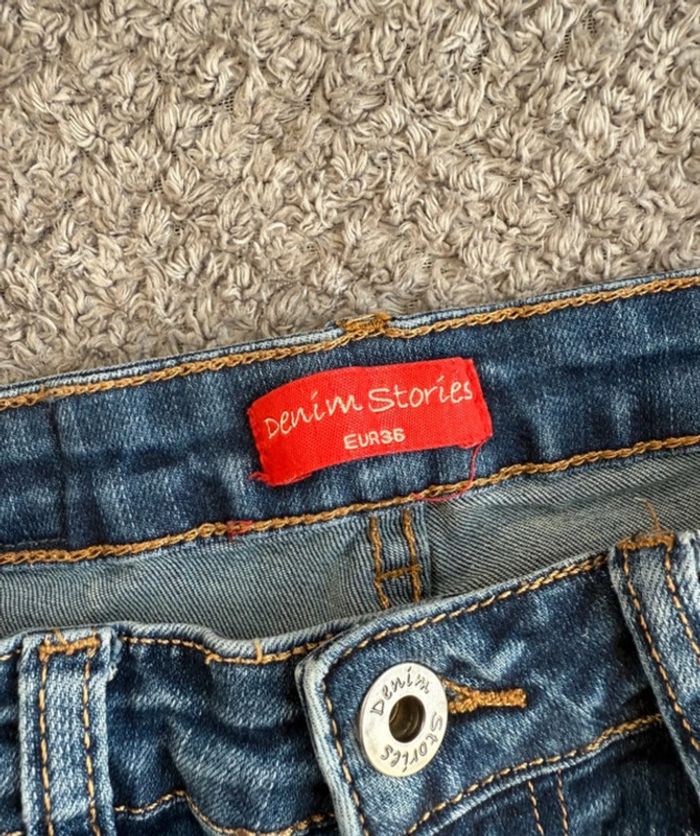Jean slim bleu taille haute (36) - photo numéro 8