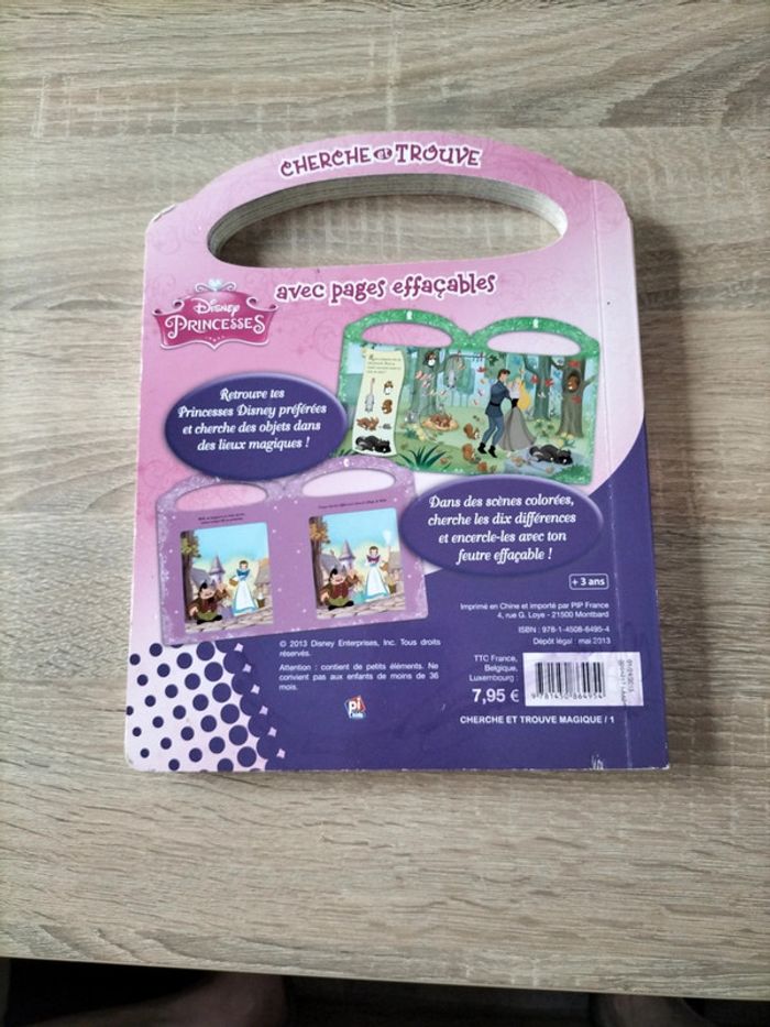 Livre Cherche et trouve Disney - photo numéro 2