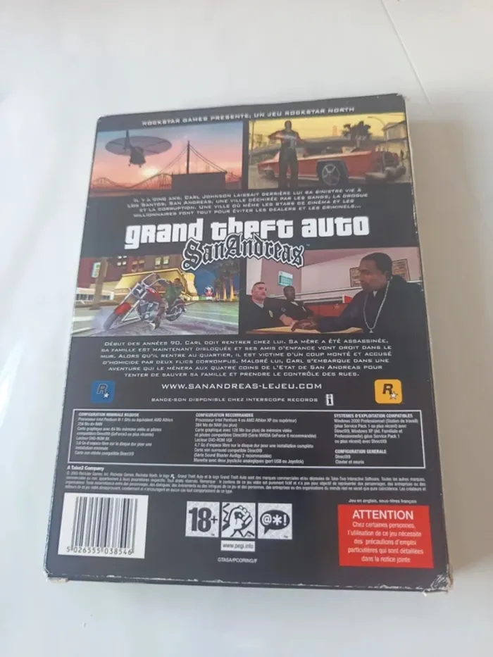 Grand theft auto San Andreas - photo numéro 2