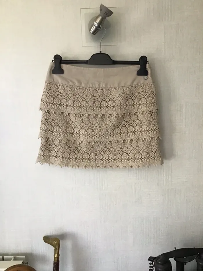 Jupe beige Ikks