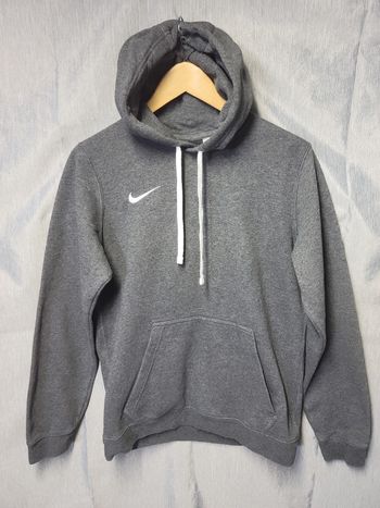 Sweat Nike gris chiné capuche taille S