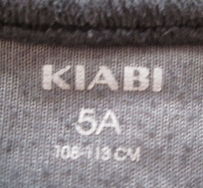 Pyjama gris KIABI 5 ans - photo numéro 2