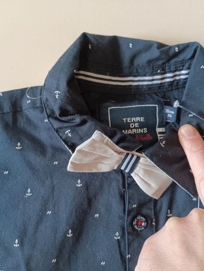 Chemise Terre de Marins taille 8 ans neuve avec étiquette - photo numéro 2