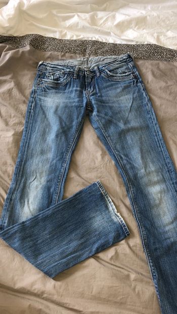 Jeans taille basse le temps des cerises