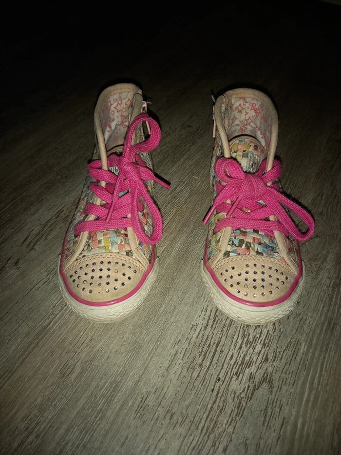 basket montante rose et coloré primigi pointure 28 - photo numéro 2