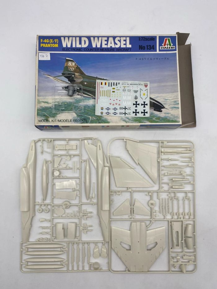 Maquette Italeri Wild Weasel F-4G Phantom - photo numéro 2