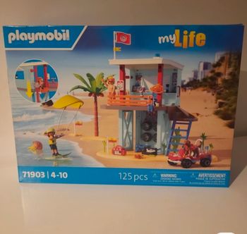 Poste de secours & voiturette de plage