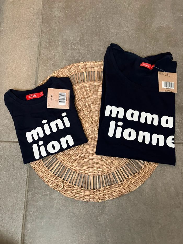Lot de 2 tee-shirts mère et fils - photo numéro 10