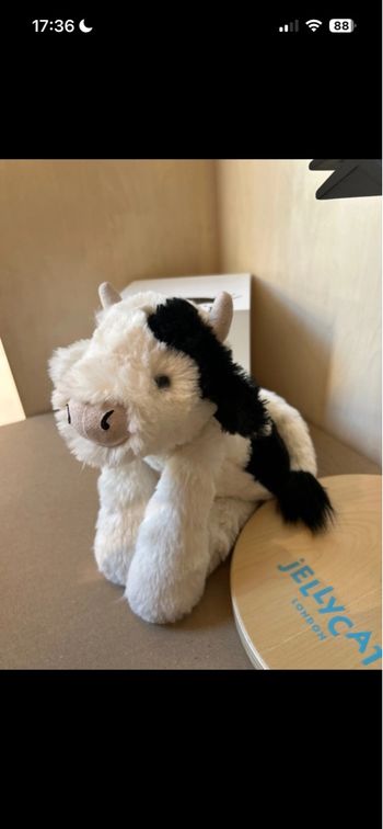 Peluche jellycat smudge cow