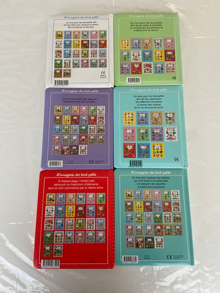 Lot de 6 imagiers “L’Imagerie des tout-petits” – Éditions Fleurus - photo numéro 2