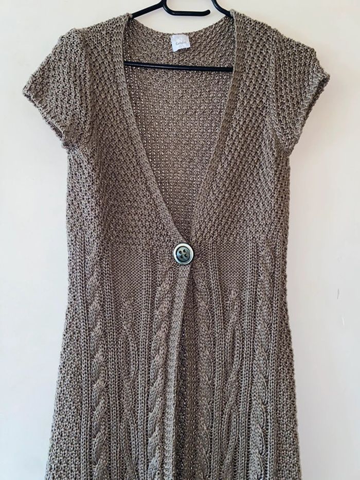 Gilet long manches courtes - photo numéro 3