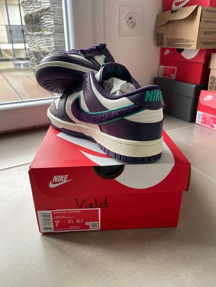 Nike Dunk Low Chenille Swoosh - Totalement Neuve ! - photo numéro 2