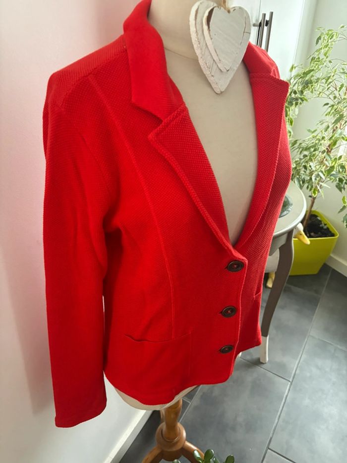 Blazer gilet MC Gregor rouge  L - photo numéro 4