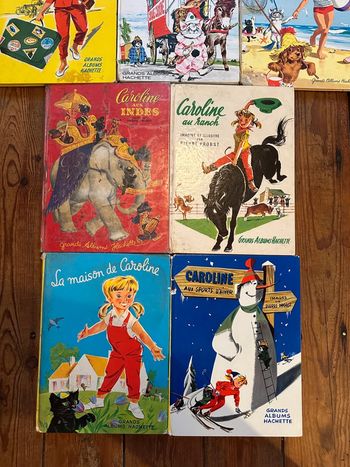 État satisfaisant - Lot de 10 Grands albums Hachette livres bd Caroline Pierre Probst