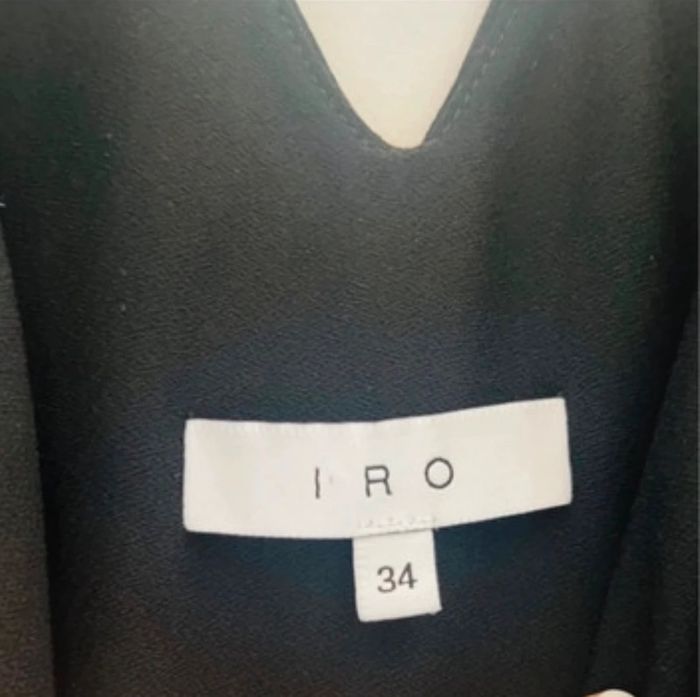 Combinaison short noir IRO - photo numéro 3