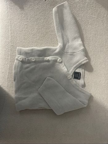 Gilet bébé blanc