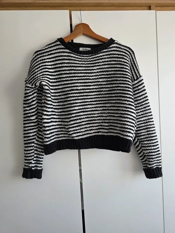 Pull rayé