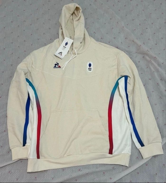 Sweat à capuche Le Coq Sportif hommes Xl - photo numéro 4
