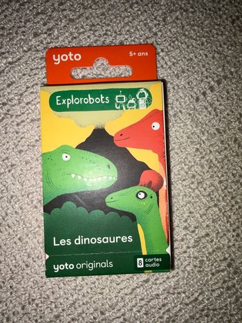 Carte yoto les dinosaures 