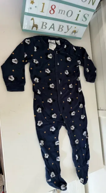 Pyjama léger 12-18 mois Mickey