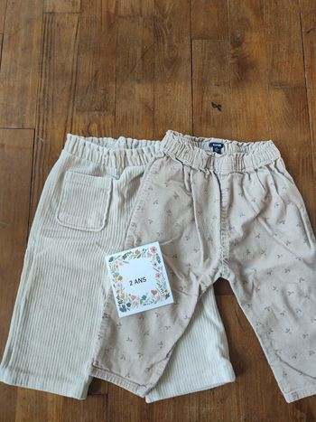 Lot pantalon souples