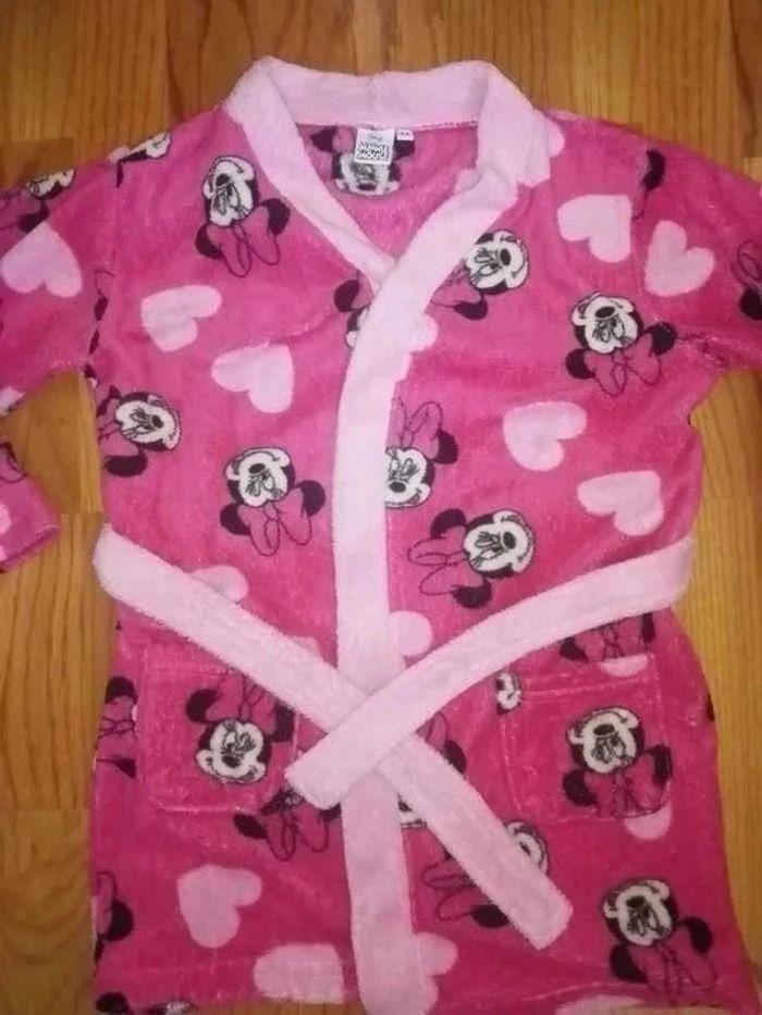 Robe de chambre polaire 5 ans Minnie - photo numéro 2