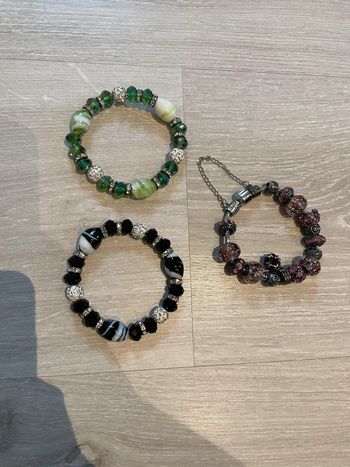 Lot de 3 bracelets fantaisie