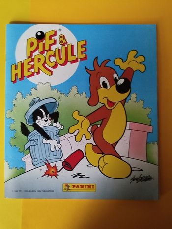 Pif et Hercule - Album Panini - 1989