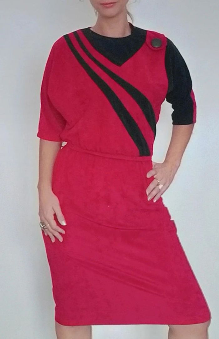 Robe d hiver douce rétro vintage chic TU - photo numéro 3