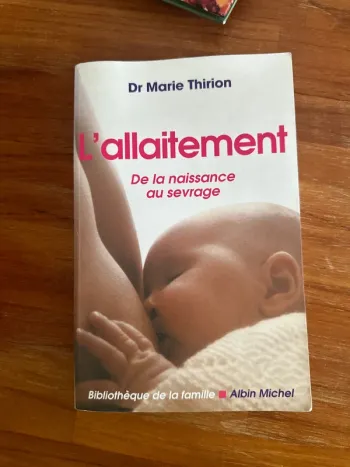 Livre l’allaitement de la naissance au sevrage