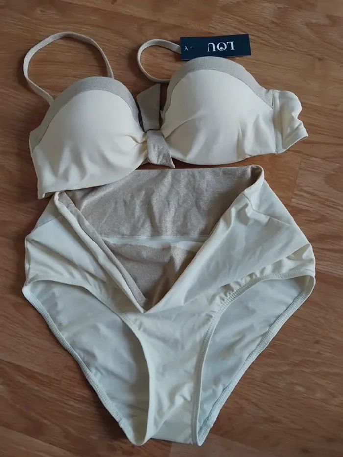 Maillot de bains deux pièces neuf 40 - photo numéro 7