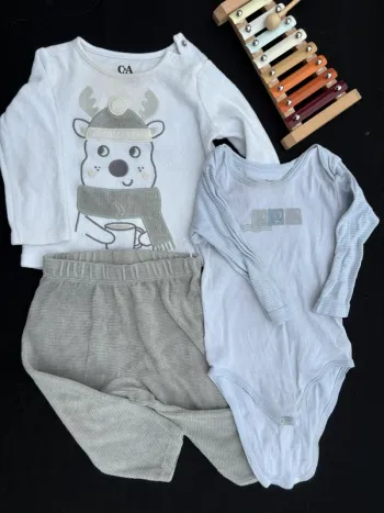 Lot pyjama 2pcs + body
