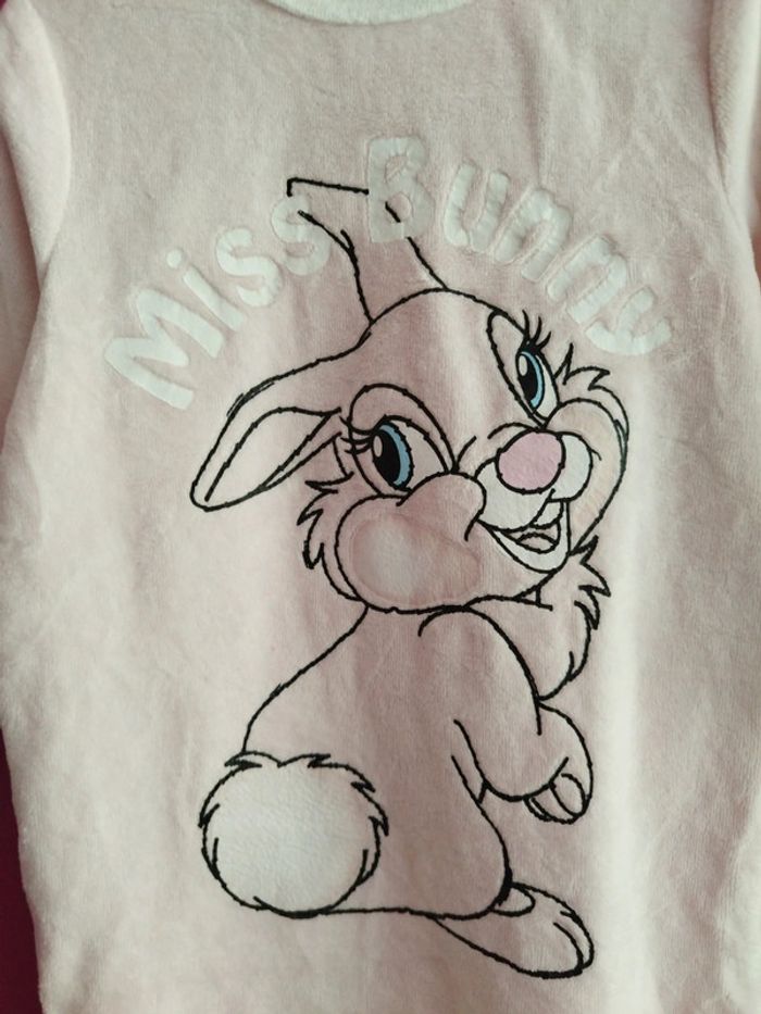 Pyjama fille Miss Bunny Disney taille 12 mois b6 - photo numéro 2