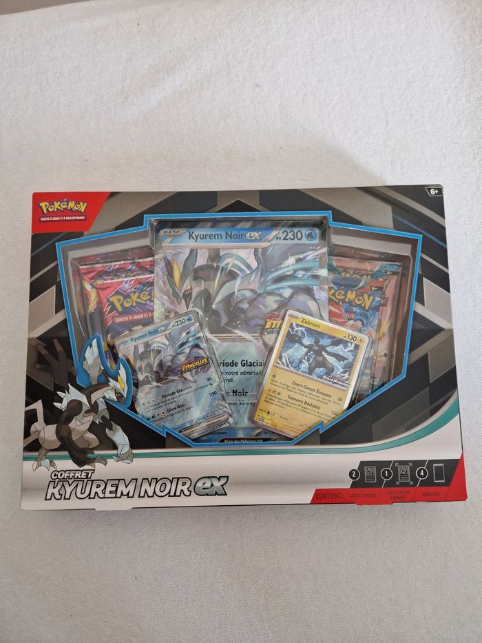 Coffret pokemon kyurem noir ex neuf