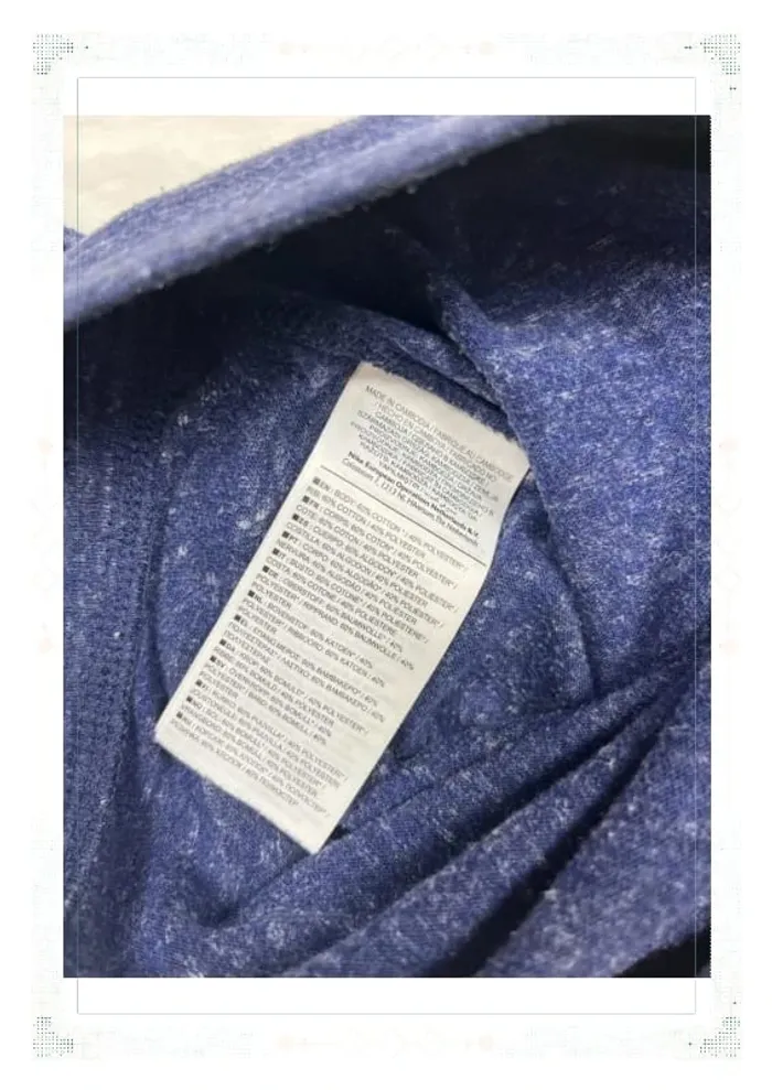 Jogging Nike bleu chiné -Taille S - Femme - photo numéro 8