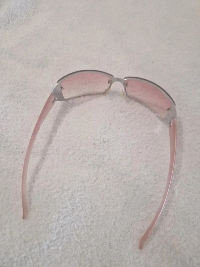 Lunettes de soleil rose teintées | Rétro Années 2000 - photo numéro 4