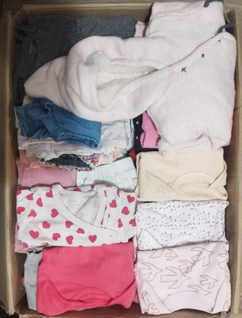 Lot vêtement bébé filles 