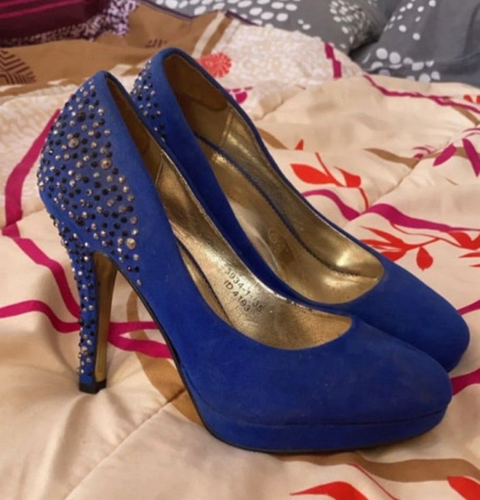 Escarpin avec strass