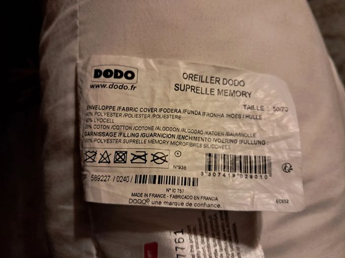 Oreiller 50x70 - photo numéro 4