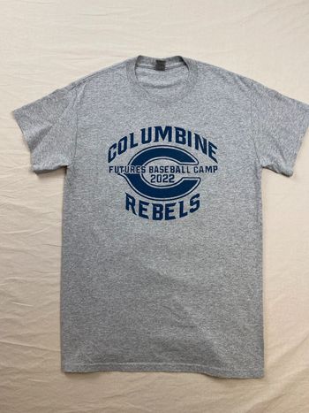 T-shirt imprimé sport USA, homme, été, gris, S