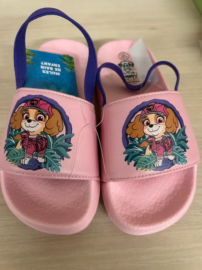 Claquettes de filles Pat’Patrouille
