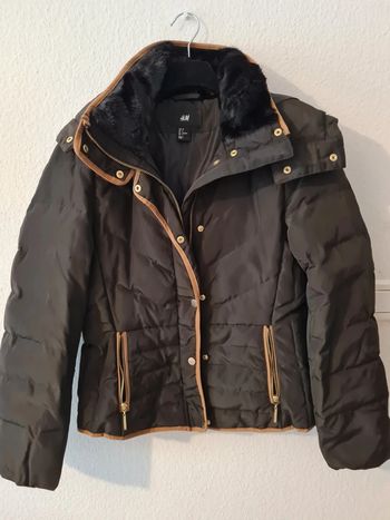 Parka épaisse noire H&M